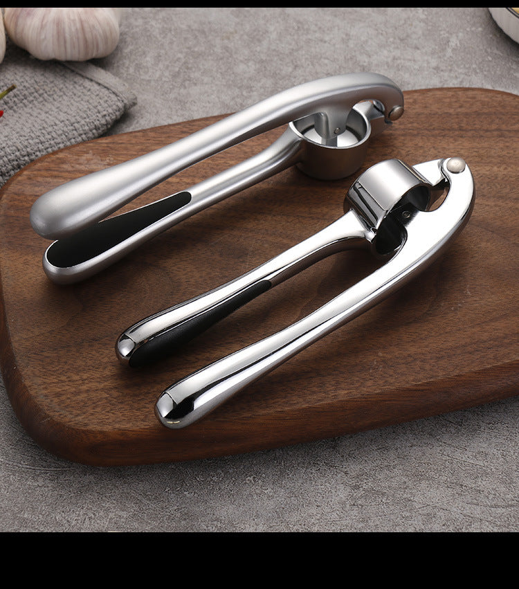 Manual Zinc Alloy Garlic Press
