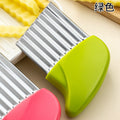 Stainless Steel Crinkle Cutter for Potatoes & Vegetables