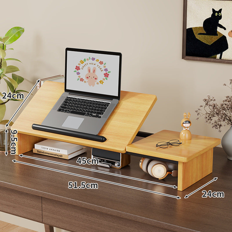 Adjustable Laptop Stand with Storage