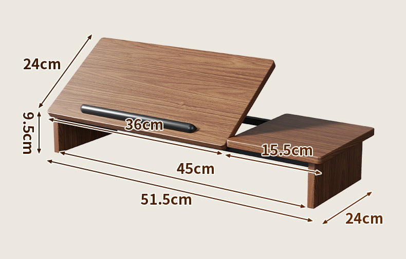 Adjustable Laptop Stand with Storage