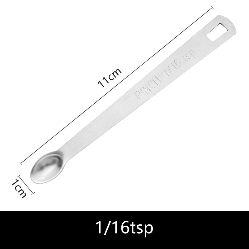 5-Piece Stainless Steel Measuring Spoon Set for Baking & Seasoning