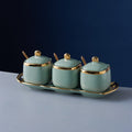 Luxury Ceramic Seasoning Jar Set