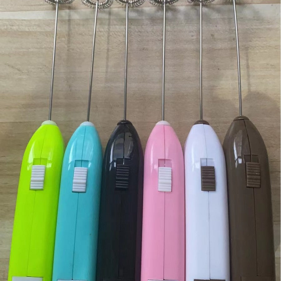 Mini Electric Milk Frother & Handheld Egg Whisk