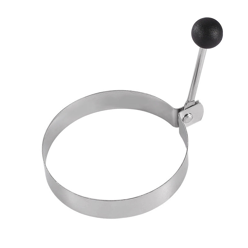 Stainless Steel Heart-Shaped Egg Ring Mold