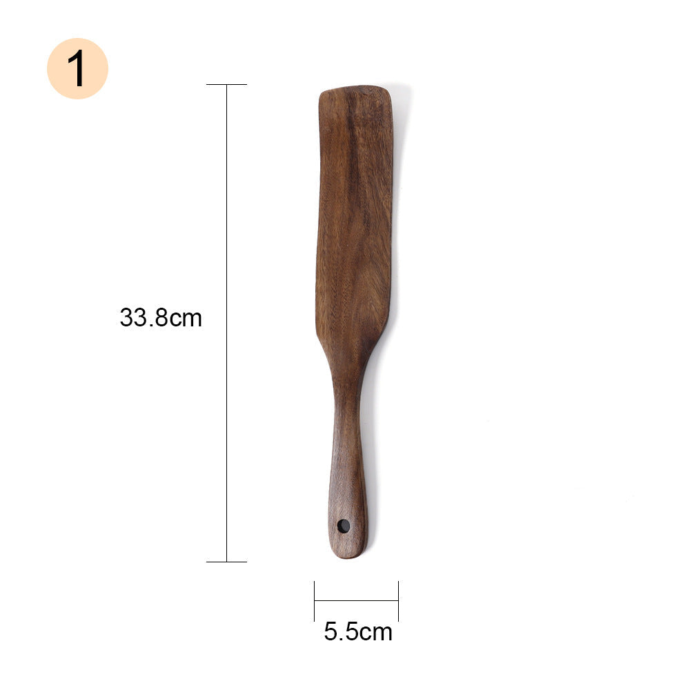 Acacia Wood Cooking Utensil Set for Nonstick Cookware