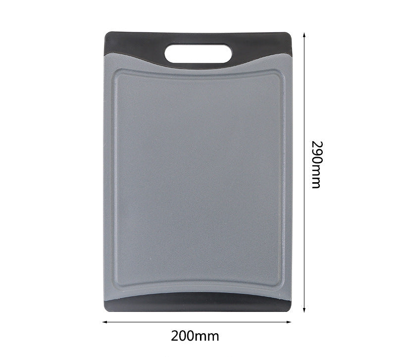 Black PP Cutting Board for Vegetables & Fruits
