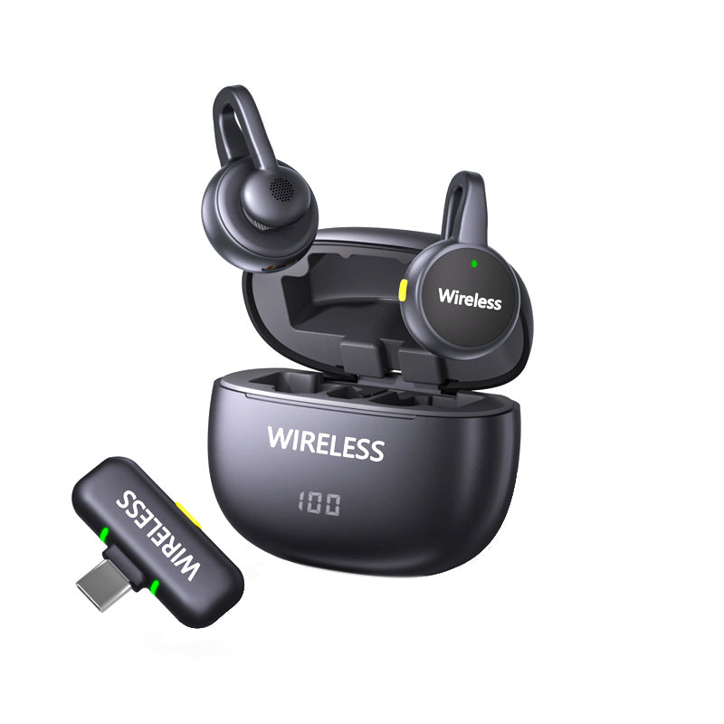 Button Wireless Lavalier Microphone