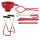 Canning Kit with Funnel & Heat-Resistant Jar Lifter
