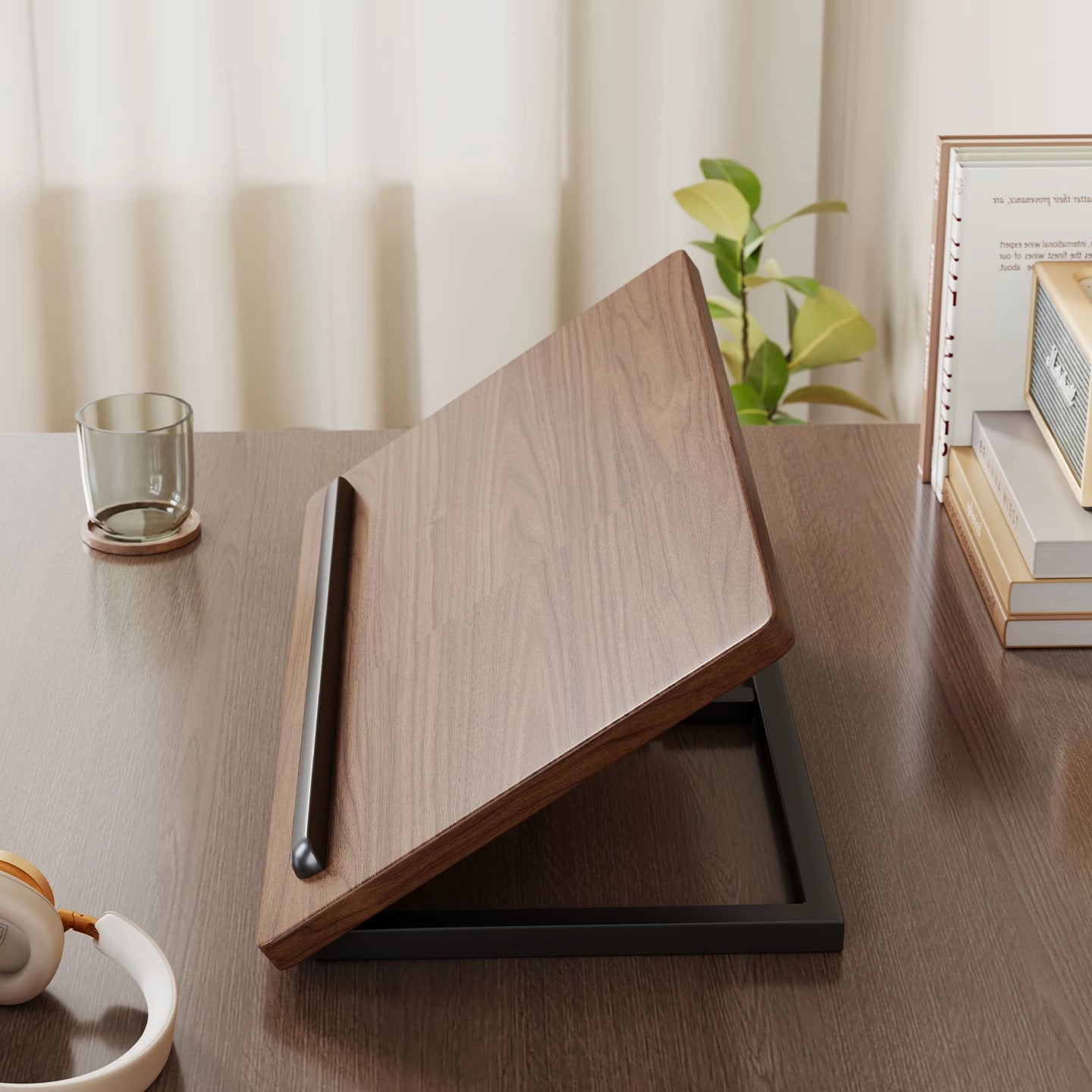 Adjustable Laptop Stand with Storage