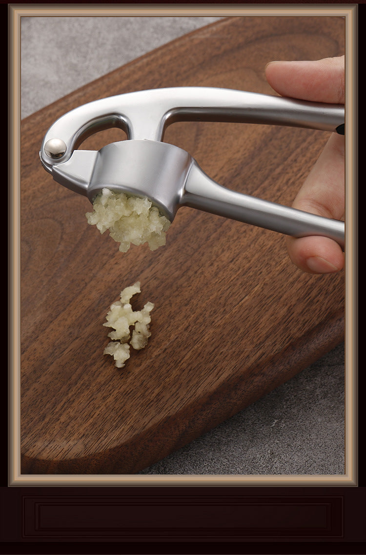 Manual Zinc Alloy Garlic Press