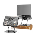 360° Rotating Cooling Laptop Stand