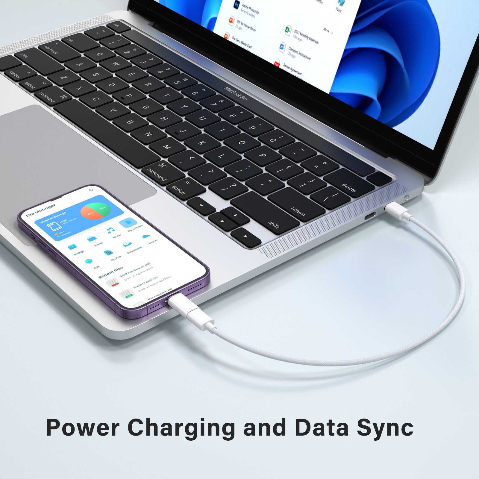 Lightning to Type-C Fast Charging Adapter