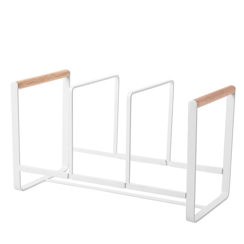 Japanese Style Iron Dish Drying Rack for Kitchen Counter