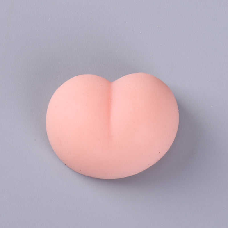 Cute Peach Squeeze Stress Relief Toy