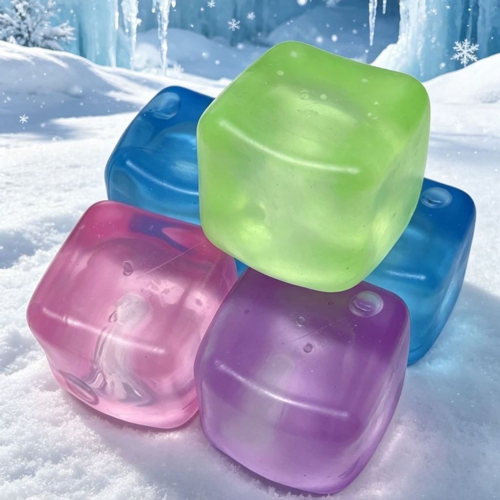 Ice Cube Maltose Squishy Stress Ball