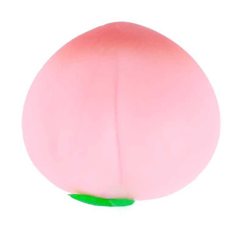Peach Slow Rebound Squeeze Stress Relief Toy