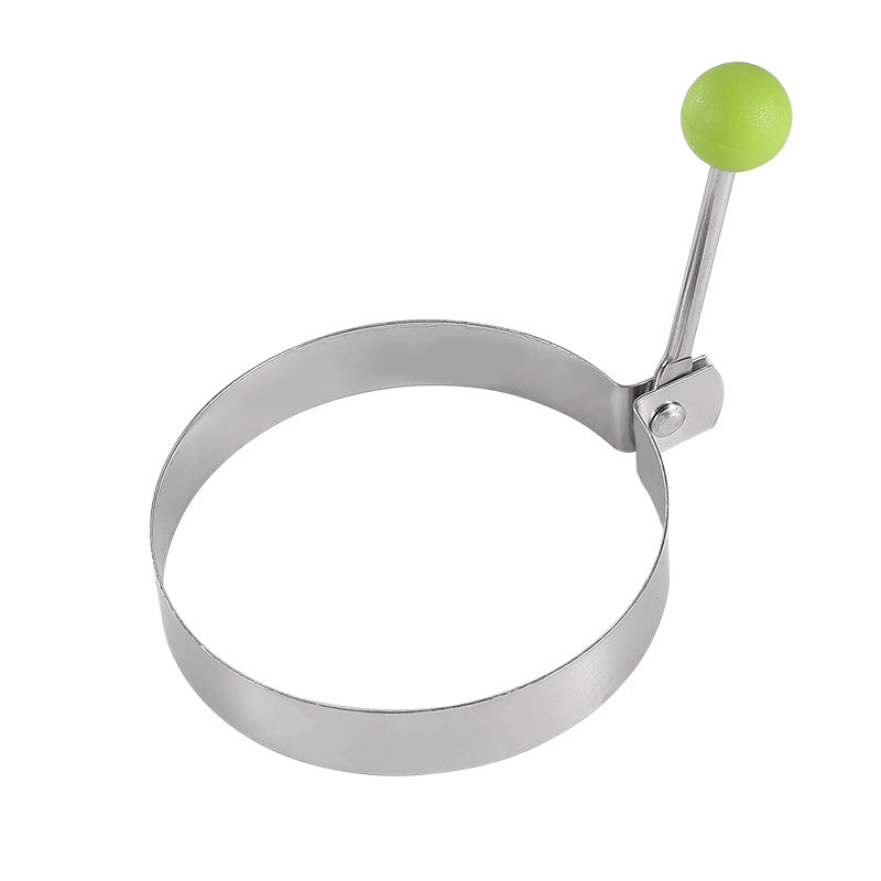 Stainless Steel Heart-Shaped Egg Ring Mold