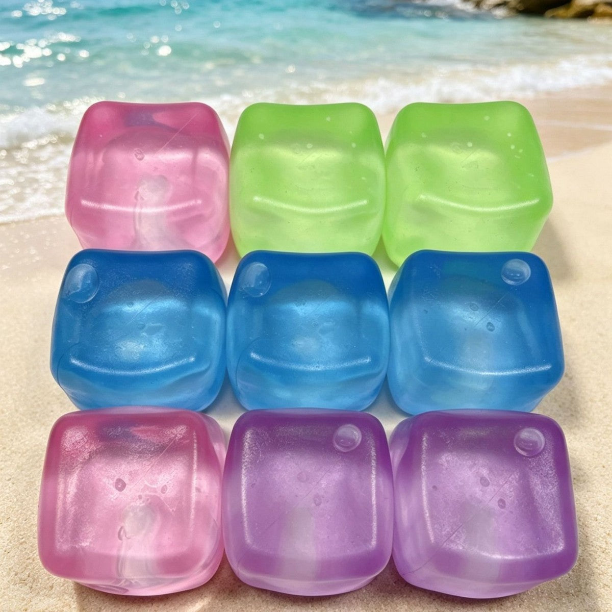 Ice Cube Maltose Squishy Stress Ball