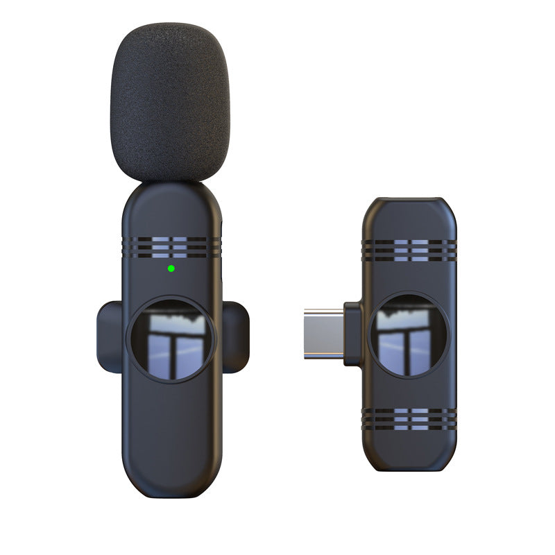 Button Wireless Lavalier Microphone