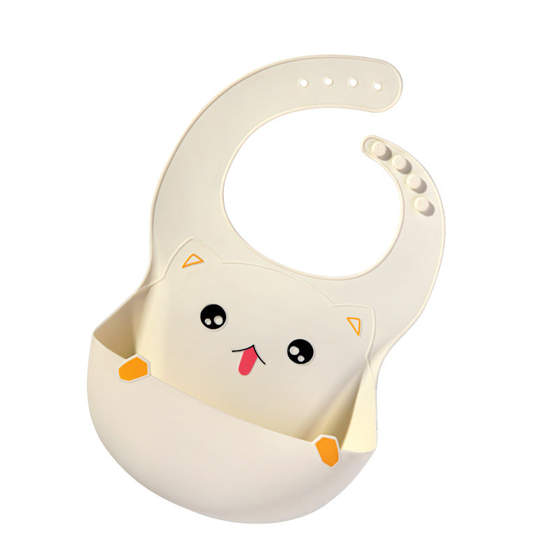 Cartoon Silicone Divided Baby Plate