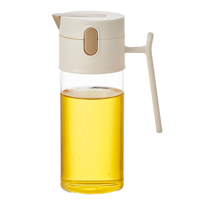 Auto Flip Glass Oil Dispenser Bottle