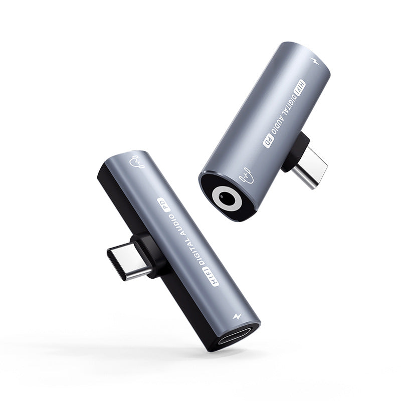 2-in-1 Type-C to 3.5mm Audio & Charging Adapter