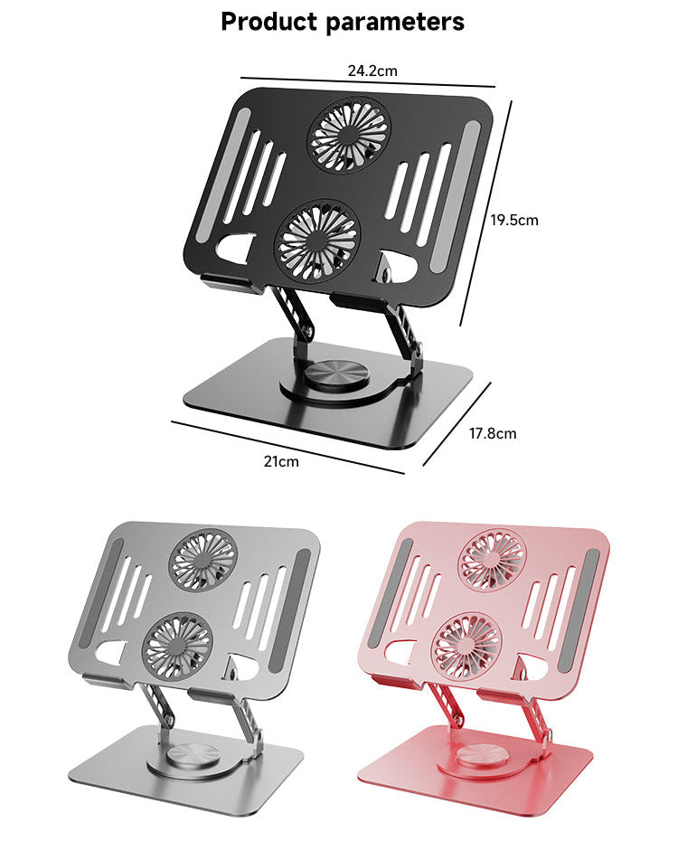 Rotating Cooling Laptop Stand