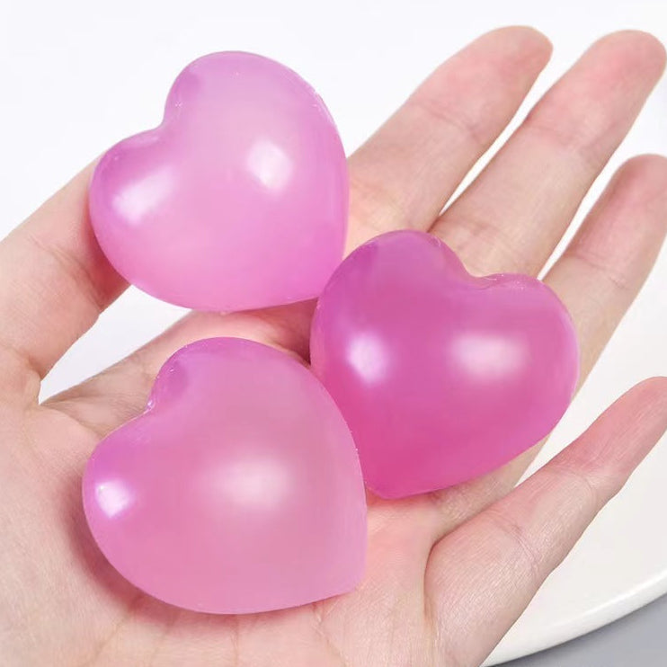 Color-Changing Heart Squeeze Stress Relief Toy