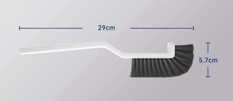 Long Hard Bristle Gap Cleaning Brush for Bathroom & Kitchen
