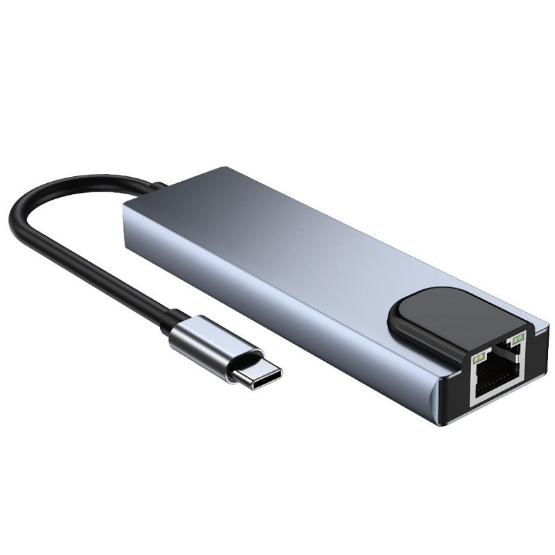 5-in-1 USB-C Hub Docking Station