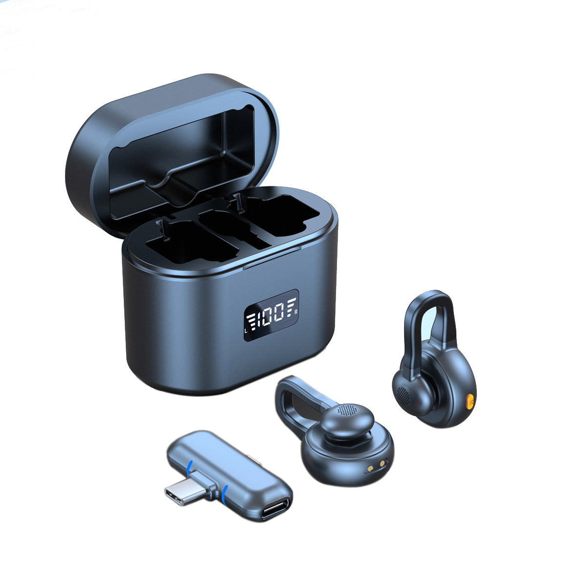 Button Wireless Lavalier Microphone