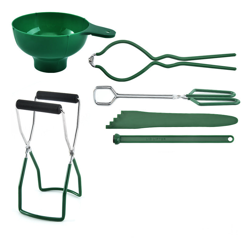 Canning Kit with Funnel & Heat-Resistant Jar Lifter
