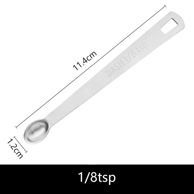 5-Piece Stainless Steel Measuring Spoon Set for Baking & Seasoning