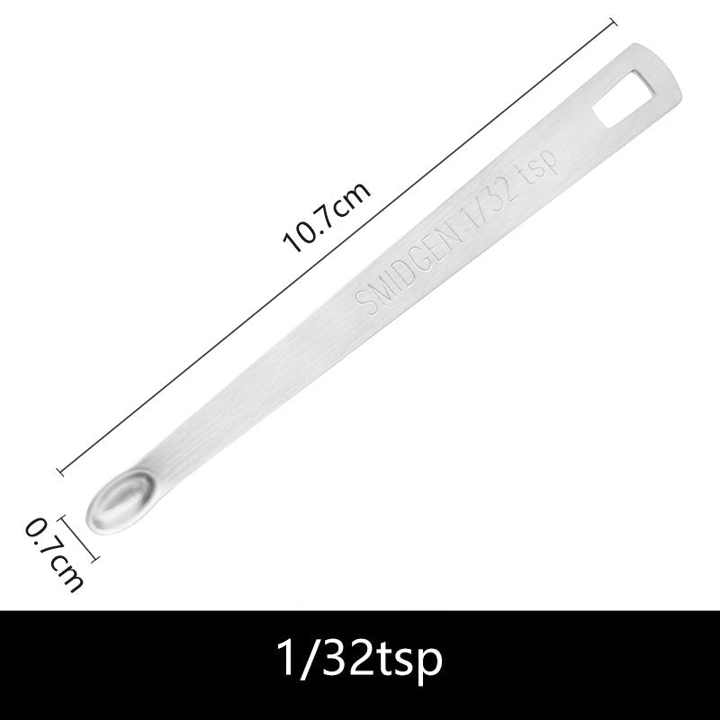 5-Piece Stainless Steel Measuring Spoon Set for Baking & Seasoning