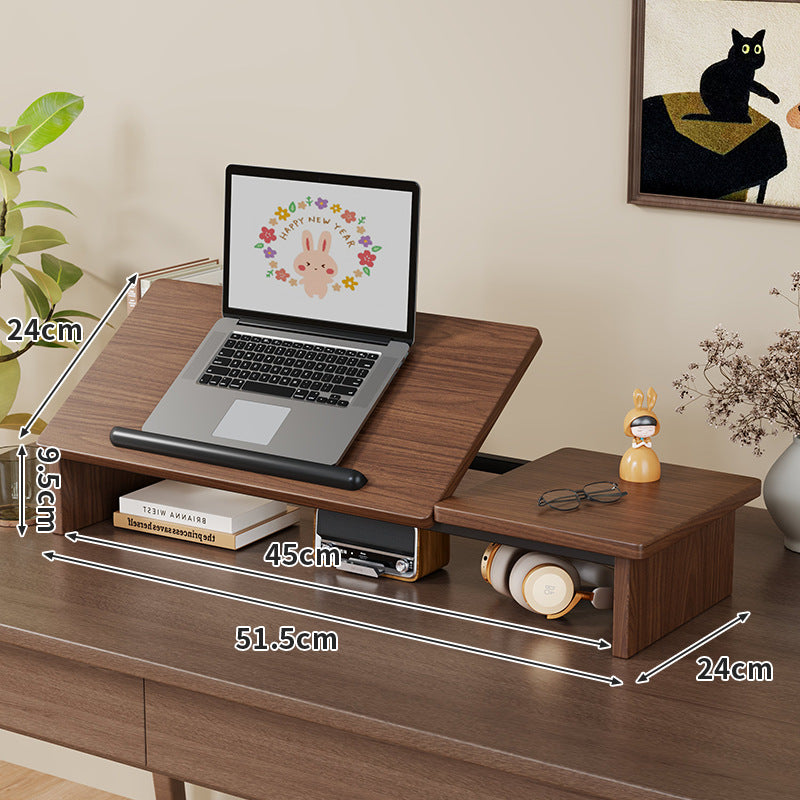 Adjustable Laptop Stand with Storage