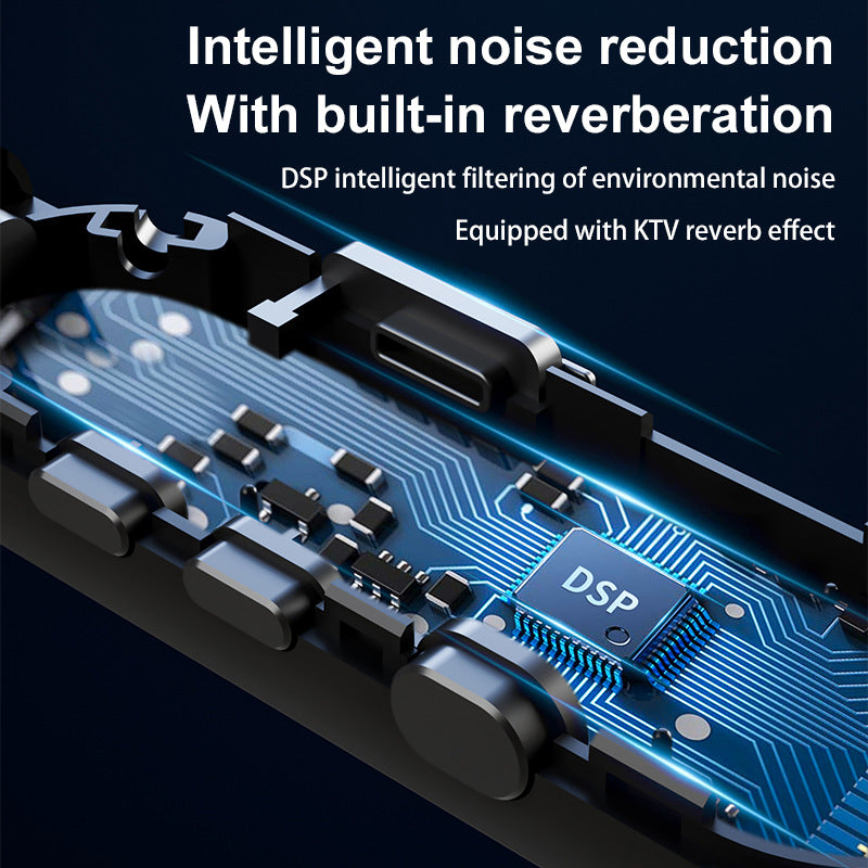 Wireless Neckband Live Sound Card Headset