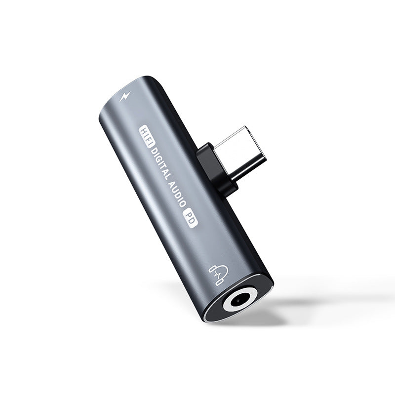 2-in-1 Type-C to 3.5mm Audio & Charging Adapter