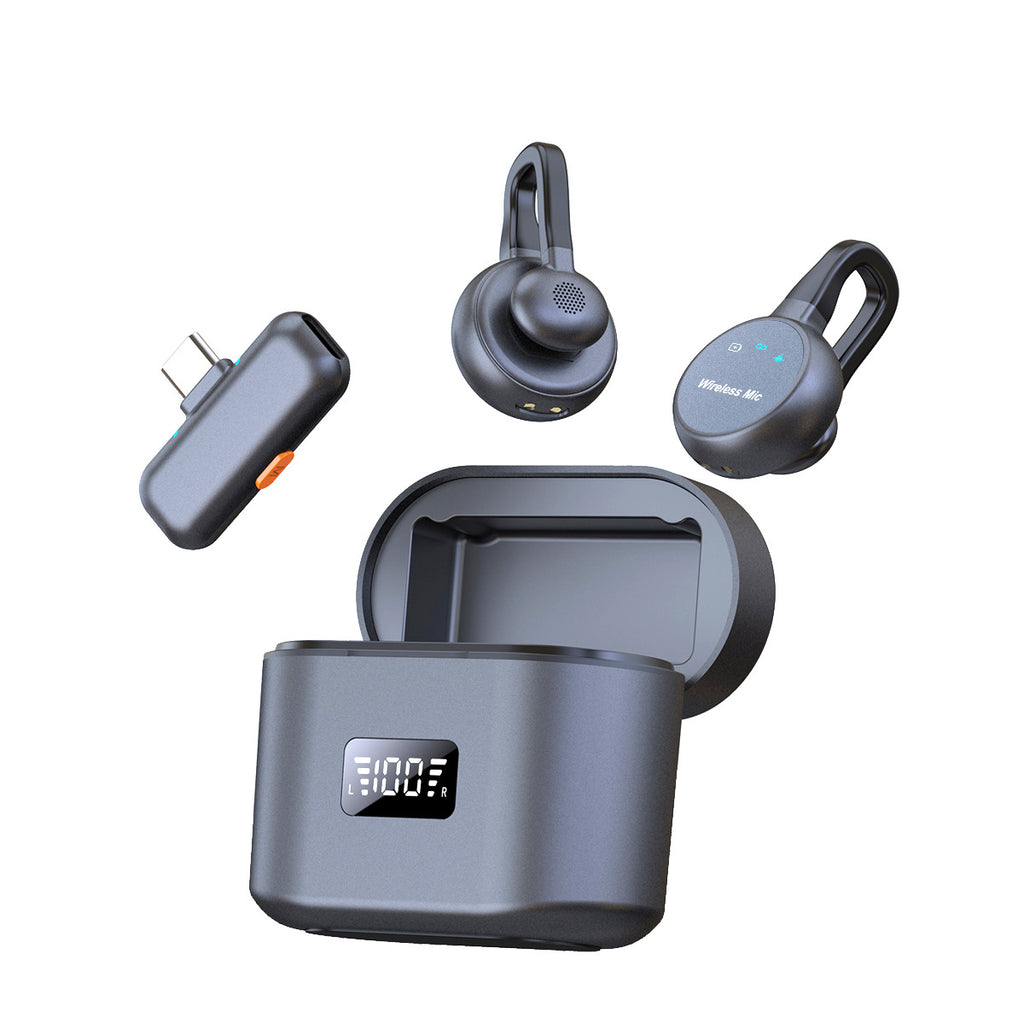 Button Wireless Lavalier Microphone