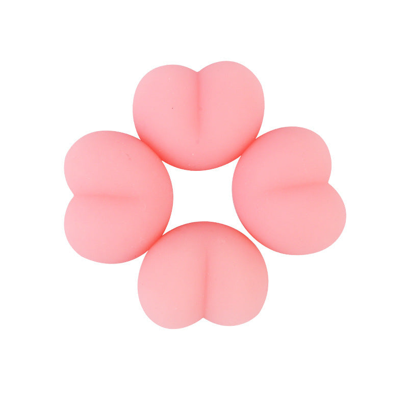 Cute Peach Squeeze Stress Relief Toy