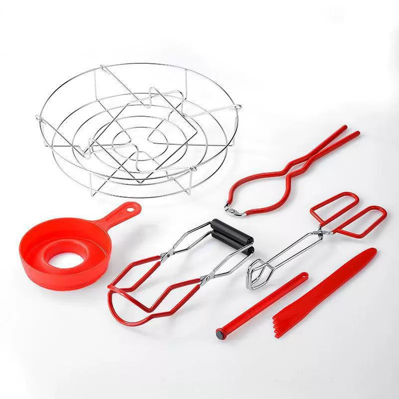Canning Kit with Funnel & Heat-Resistant Jar Lifter