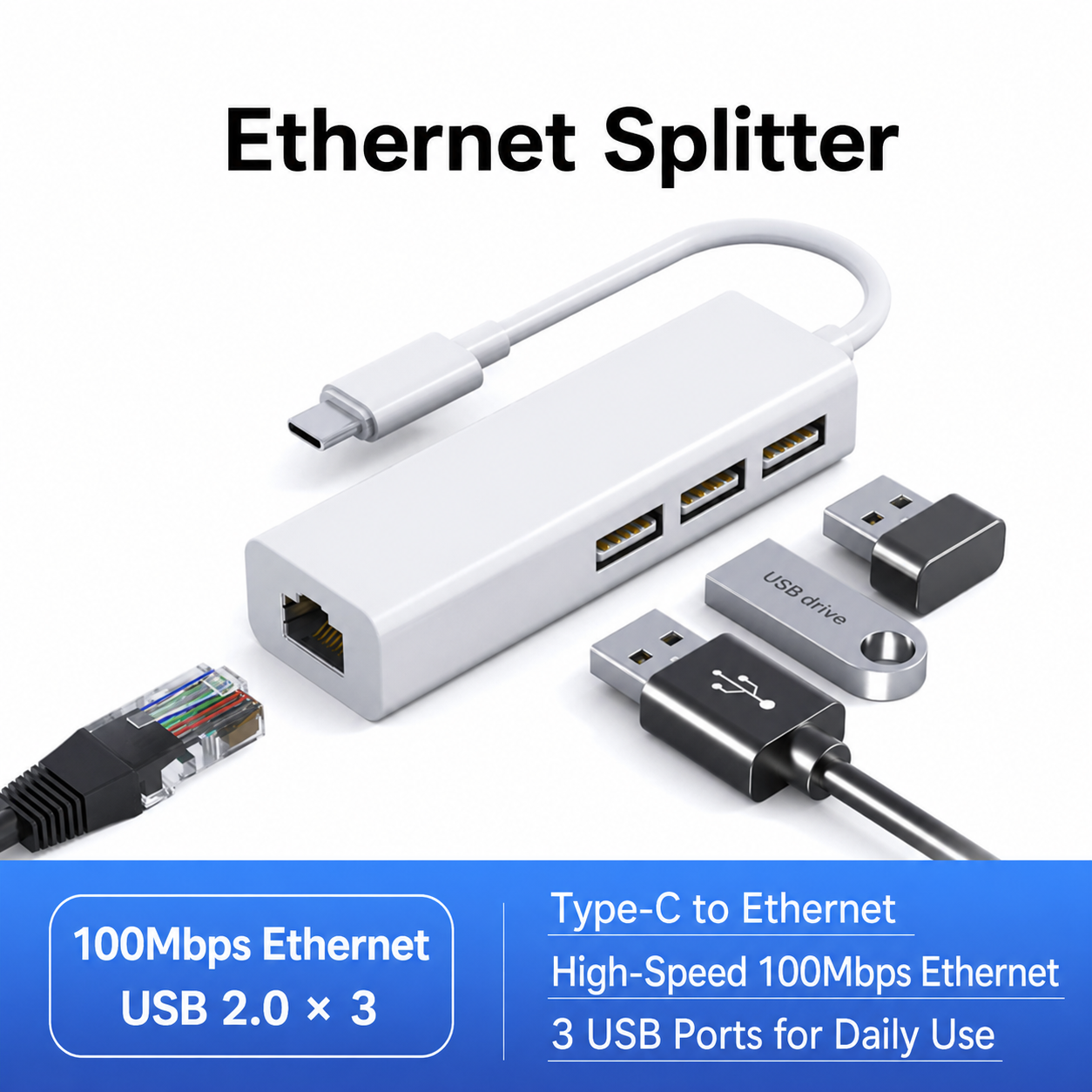 2.5G Type-C RJ45 Ethernet Adapter