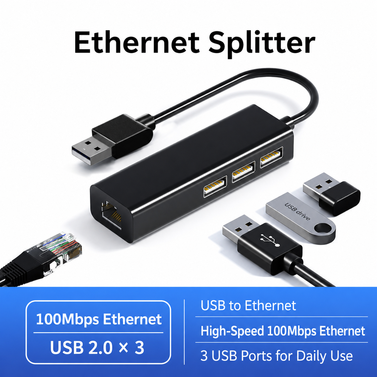 2.5G Type-C RJ45 Ethernet Adapter
