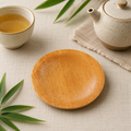 Round Bamboo Tea Coaster & Cup Mat