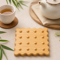 Natural Bamboo Wavy Edge Tea Coaster & Cup Mat