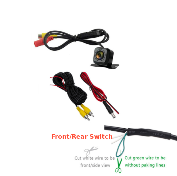 HD Night Vision CCD Backup Camera